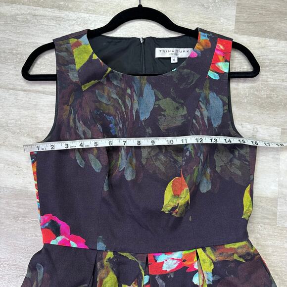 Trina Turk Hanna Fit & Flare Cocktail Dress - Picture 7 of 9